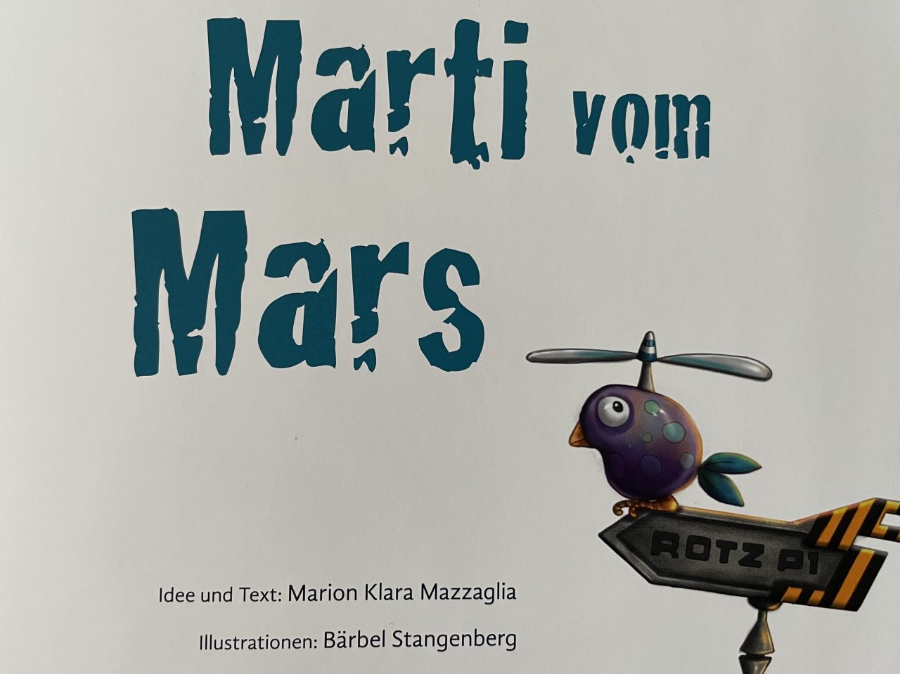Marti vom Mars - Buchtitel