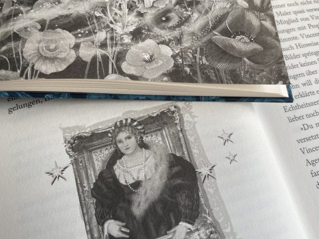 Illustrationen von Florentine Prechtel in dem Kinderbuch "Bildspringer"